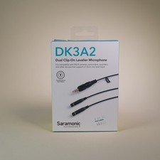 Saramonic DK3A2 Dual Clip-On Lavalier Microphone