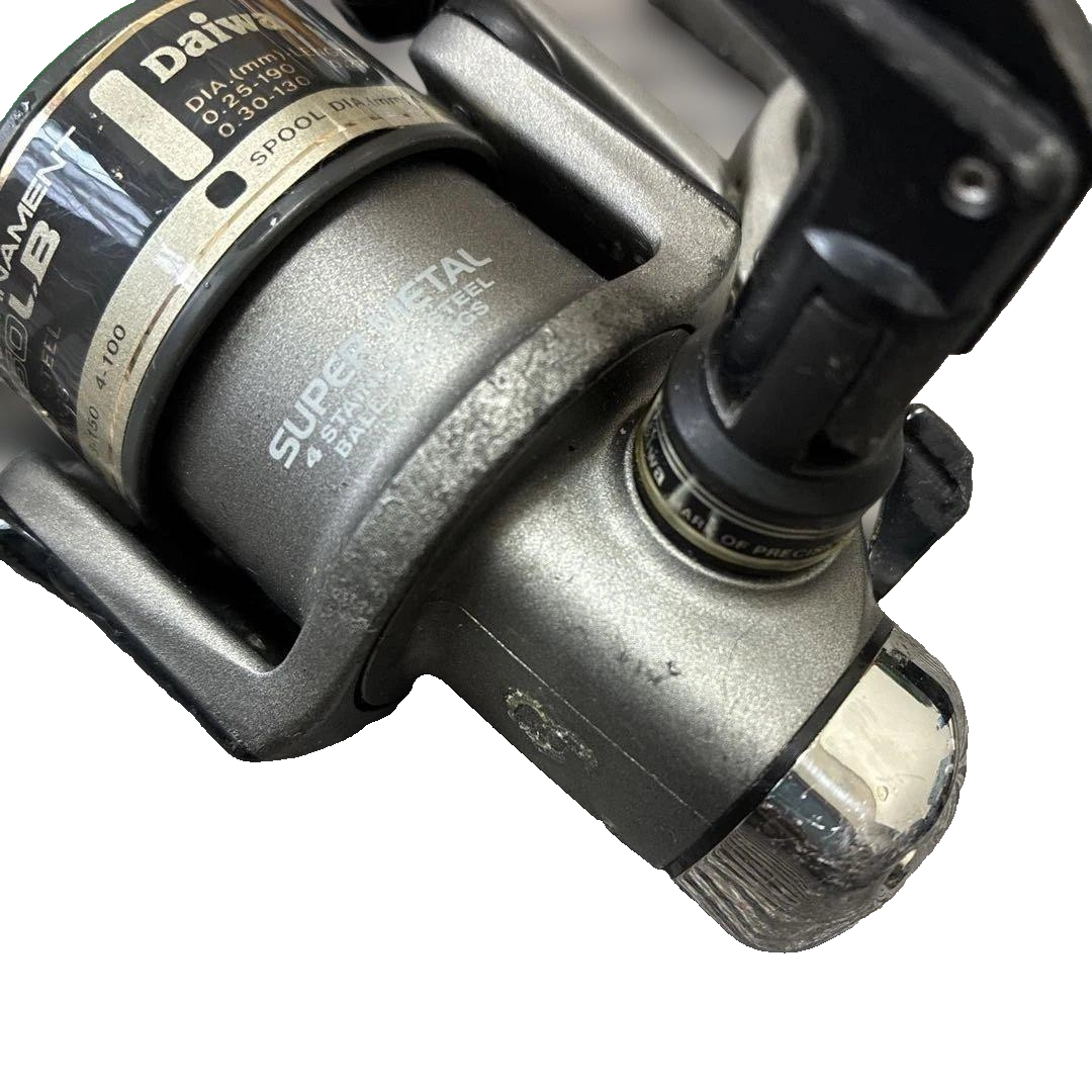 Vintage Daiwa Super Tournament SS-750LB Lever Brake Spinning Reel