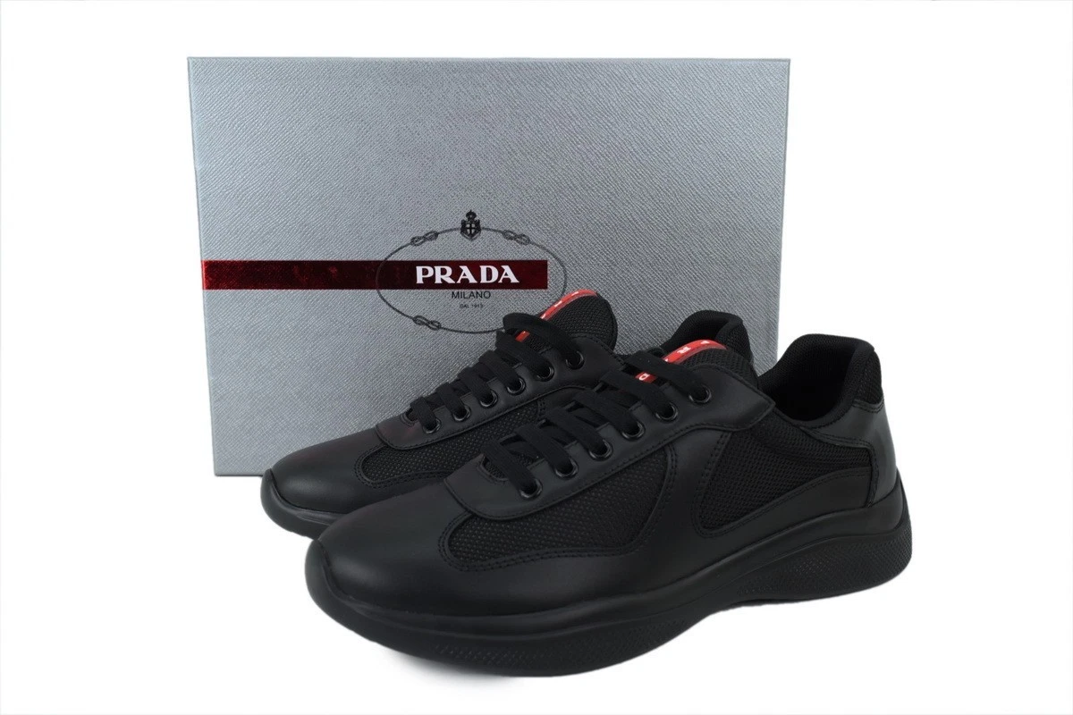 mens black prada sneakers products for sale | eBay