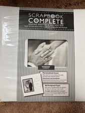 Wedding Scrapbook Complete Design 10Page 12x12 Stickers more by Tapestry New V6