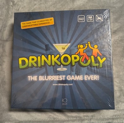 Drinkopoly The Blurriest Game Ever! - Party Boardgame For Adults - New