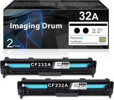 32A Imaging Drum Black Extra High-Yield 2-Pack  32A CF232A Imaging Drum Replace