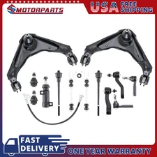 Front Upper Control Arms & Ball Joints Sway Bar For Chevy Silverado GMC Sierra