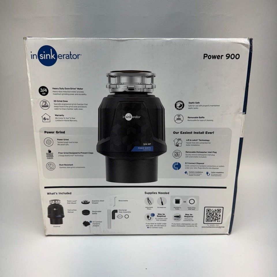 Insinkerator Power Series 3/4 HP Garbage Disposal | eBay