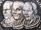1969 Moon Landing Apollo 11 0.999 Silver Medal Aldrin Armstrong Collins — photo 6