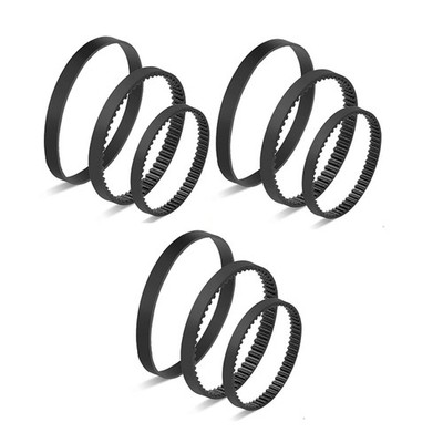 9-Teiliges Ersatzriemen-Set für  ProHeat 2X Revolution  Teppichreini6190