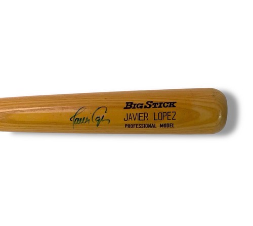 Javier Lopez Signed Auto Rawlings Adirondack Professional Model Bat w/ JSA Cert - Picture 2 of 4