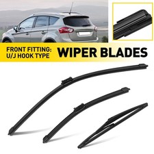 For Ford Kuga SUV MK1 Front Rear Wiper Blades Window Windscreen 24'' 16'' 13''