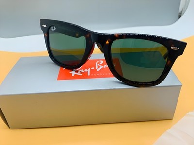 Herren Ray-Ban RB2140 New Wayfarer Grün Classic Sonnenbrille GFH-665