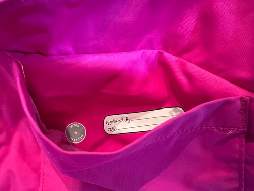 IVIVVA by Lululemon Girls Size 6 Soft Shell Lined Rain Jacket Hooded Thumbholes - Picture 6 of 12