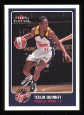 2001 Fleer WNBA #151 Texlan Quinney  Basketball FEVER NM-MT