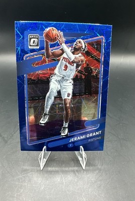 2021-22 Panini Donruss Optic - Jerami Grant #122 Blue Velocity Prizm