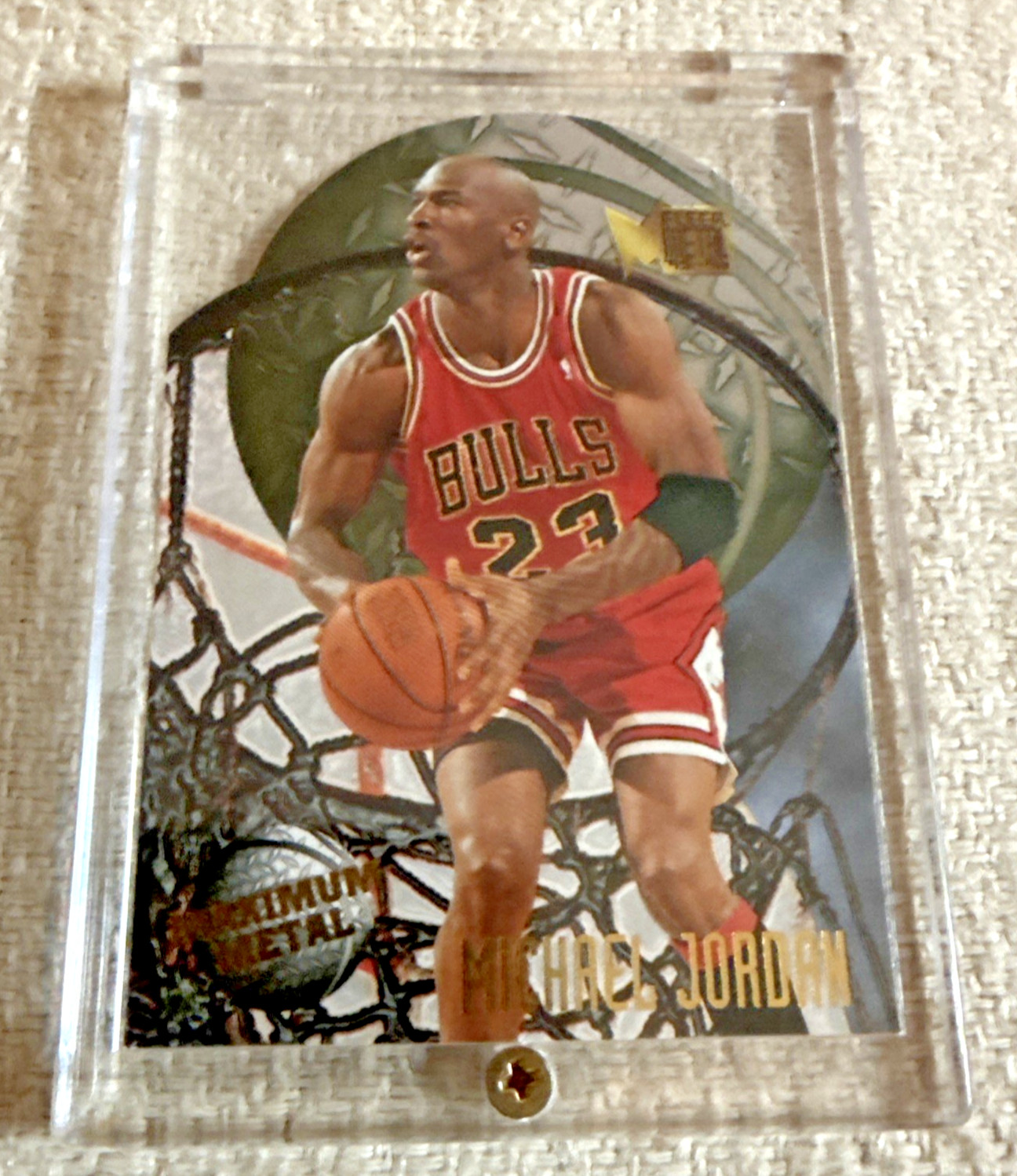 Michael Jordan 1995 Metal #4 Maximum Metal Price Guide - Sports