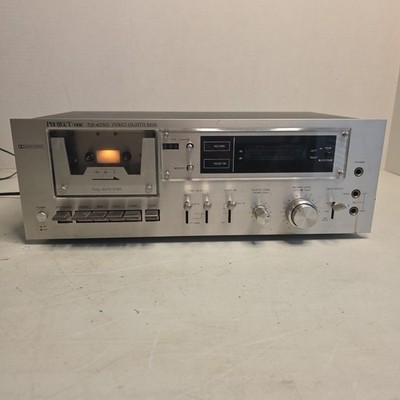 Vintage Project/One FLD-4050 Stereo Cassette Deck Silver Face - FOR PARTS AS IS