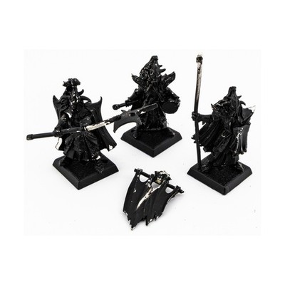 GW WHF Dark Elves Metal Black Guard Command #7 NM