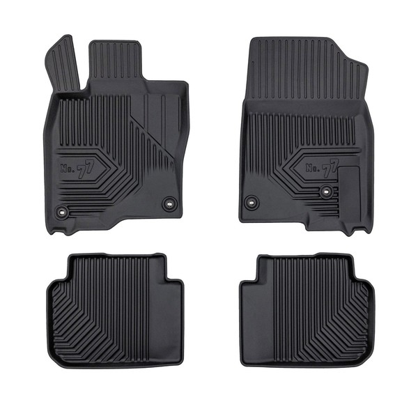 Frogum FußMattensatz Autoteppich TPE FüR Honda Civic XI SchräGheck FL-image