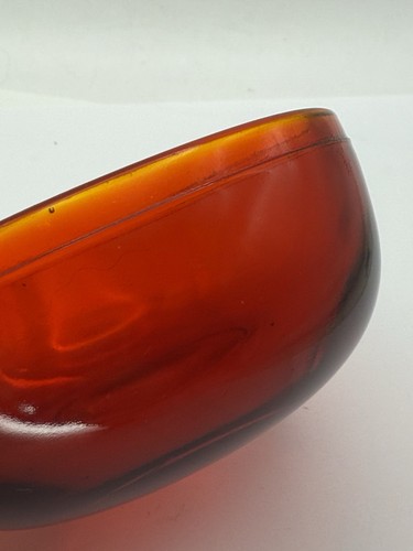 Vintage RUBY RED Glass CONDIMENT DISH w/Silver Metal Basket - Picture 18 of 24