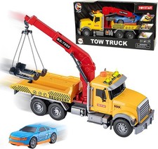 Toddler Kids Tow Truck Car Toys for 3+ Boys Gifts Vehicle Toys with Light Sound