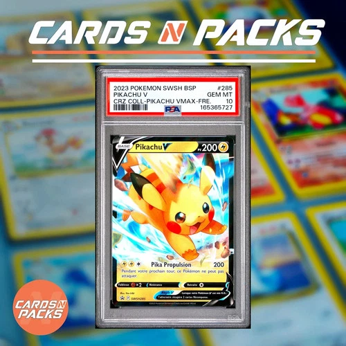 Pokemon Card Pikachu V SWSH285 Holo Promos Sword and Shield PSA 10 GEM MINT ?