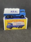 Vintage Lesney Matchbox 25 Custom Bedford Aral Petrol Tanker Truck Repro Box
