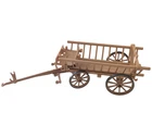 Vintage Playmobil 3735 Harvest Cart Wagon Farm Decor 1992 Brown Tan Replacement