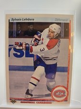 1990-91 Upper Deck - Sylvain Lefebvre #421 (RC) Montreal Canadians 