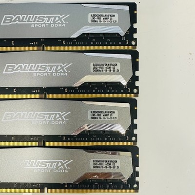 crucial（Ballistix） 32GB DDR4メモリ（4x8GB） 【公式通販】