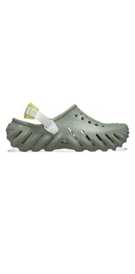 Crocs Echo Moss Green Clog Shoes Comfort Slides Sandals Mens