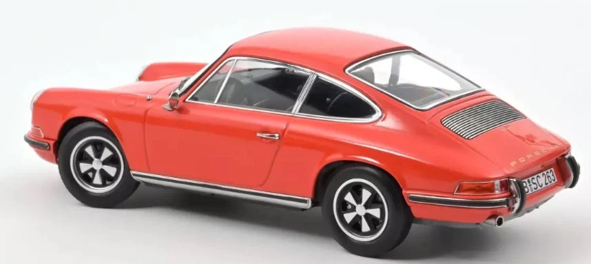 ,NOREV, PORSCHE 911 E 1970 Naranja, 1/18, NOREV187628 - Imagen 2 de 2