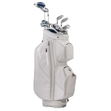 TaylorMade Kalea Premier Womens 11-pc Golf Set w/ Light Grey Cart Bag Ladies NEW