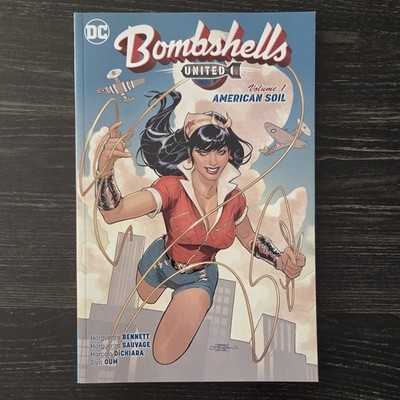 Bombshells United Vol. 1 American Soil by Marguerite Bennett Graphic Novel New