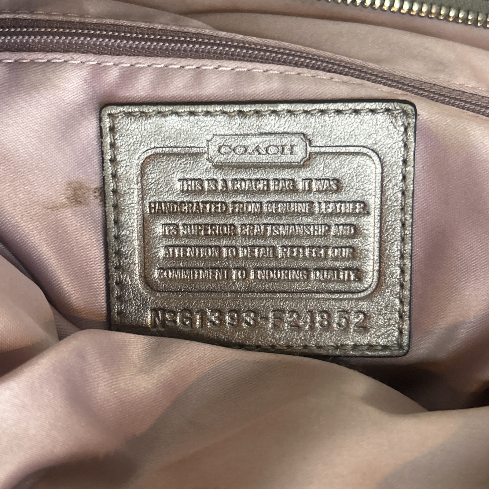 Coach Campbell Python Embossed Satchel/Shoulder B… - image 4