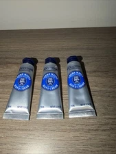 3 X l'occitane en provence dry skin hand cream 0.34 oz/ 10 ml Mini NEW