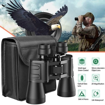 MARKENLOS Prismáticos Feldstecher 180x100 telescopio visión nocturna binoculares binoculares binoculares