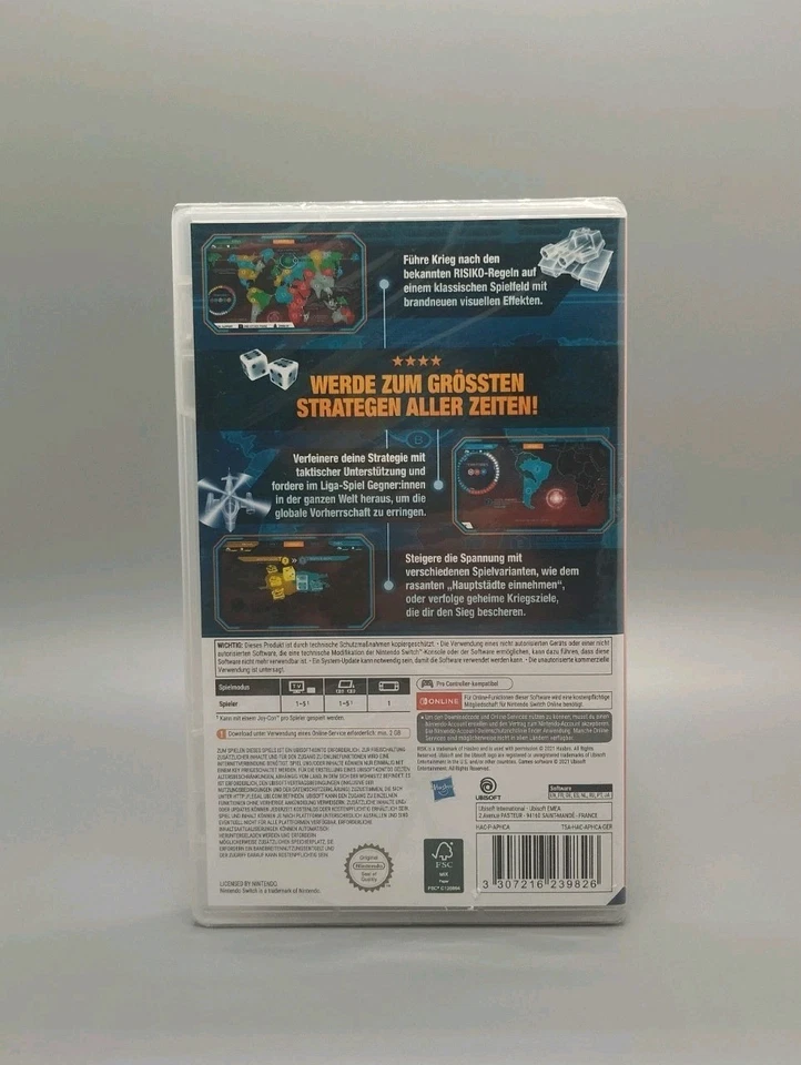 Nintendo Switch: Risiko - Das Grosse Strategiespiel - Nur Downloadcode - NEU/OVP - Bild 2 von 2