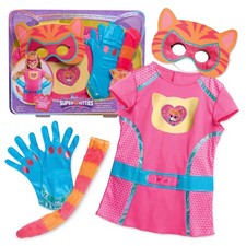 Superhero Dress Up Costume Set for Kids, 5-Piece Outfit with Mask, Gloves  Tail