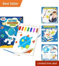 Creative Mess-Free Watercolor Book for Kids - Ideal Art Gift for Ages 3-8