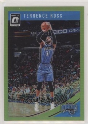 2018-19 Panini Donruss Optic Lime Green Prizm 140/149 Terrence Ross #29 fv8
