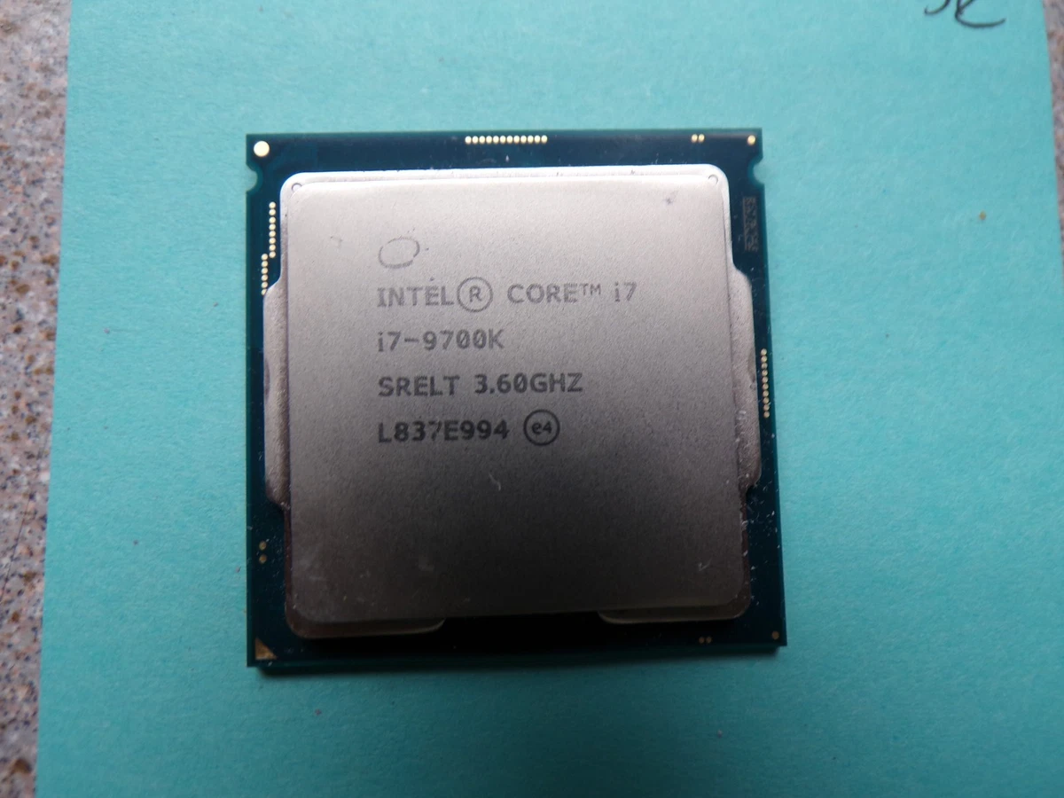 Intel Computer Processors Intel Core i7-9700K Processor Model for