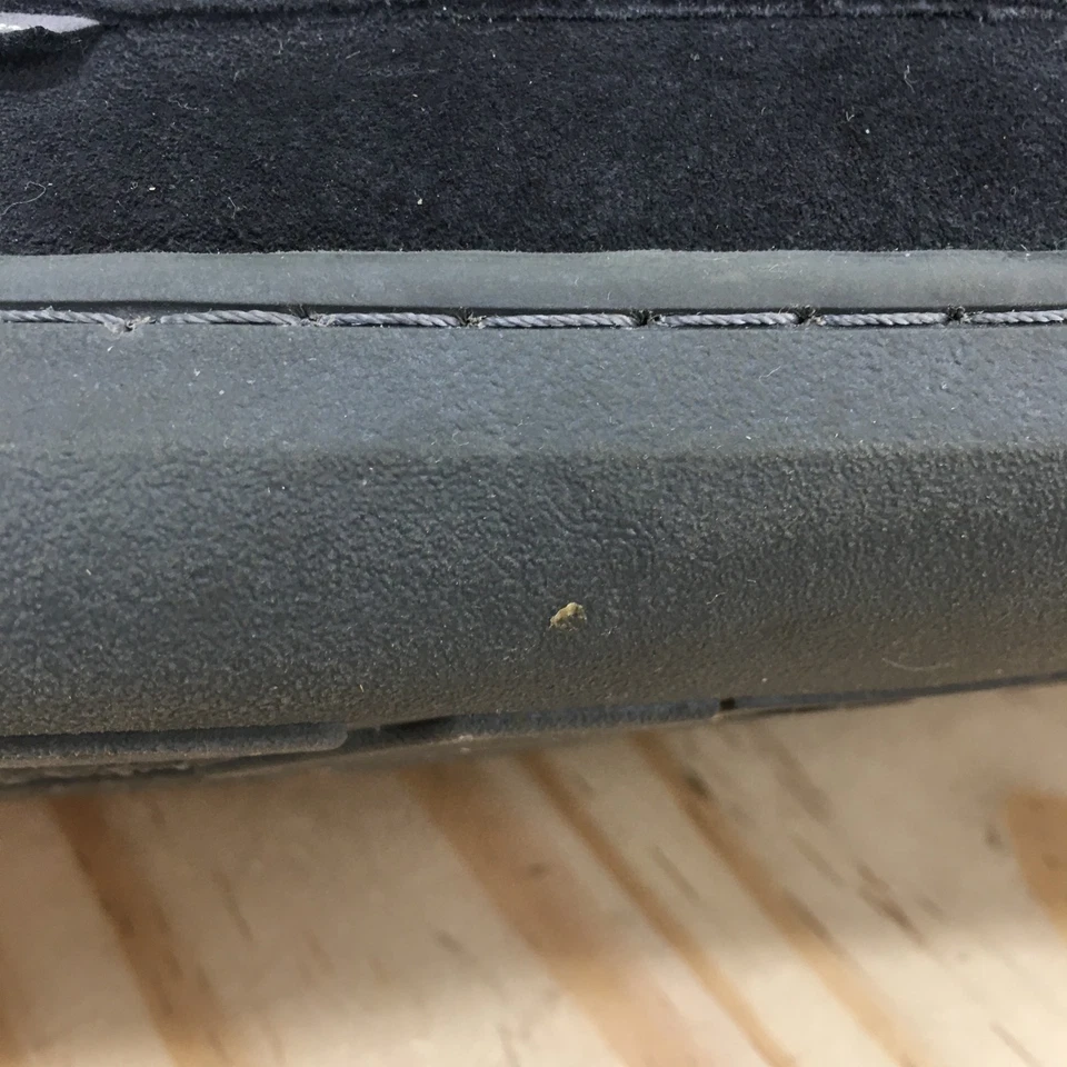 Chinelos masculinos Eddie Bauer 9.5-10.5 Sherman mocassim cinza camurça casual conforto - Imagem 4 de 4