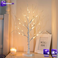 Lichterbaum 60Cm 24 WarmweißE Leds Weihnachtsdeko Tischdeko Weihnachten