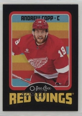2024-25 O-Pee-Chee Retro Black Border 52/100 Andrew Copp #142 0y8x