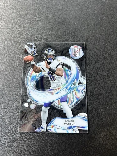 2025 Topps Signature Lamar Jackson Base (RAW)