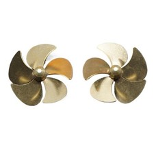 RC Boat Propeller Set, 58mm Five-Blade Copper...