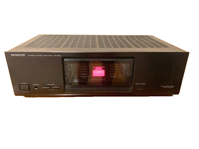 KENWOOD KM-209 ステレオ パワーアンプ ケンウッド RARE VINTAGE Kenwood KM-209 Stereo Amplifier 300W TESTED WORKS