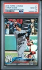 Aaron Judge 2018 Topps Chrome Batting-Refractor #1 PSA 10