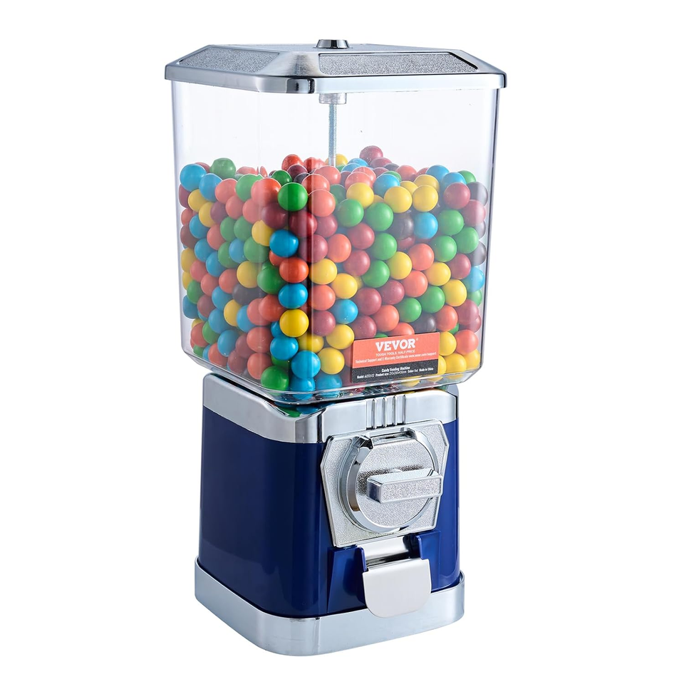 Loading Capacity Sign VEVOR Vending Machine, Classic Gumball Bank, Huge Load Capacity Candy ...