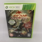 DEAD ISLAND: GAME OF THE ­YEAR EDITION XBox 360 Complete PAL Game ACCEPTABLECOND
