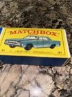 Vintage Matchbox Lesney #31 Blue Lincoln Continental in Original Box 1962