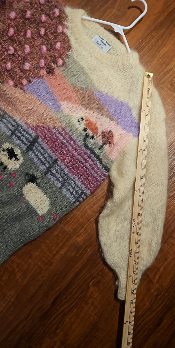 トップス Susie Lee Hand Knitted Susie Lee Hand Knitted Vintage Sweater Multicolor Blue Made